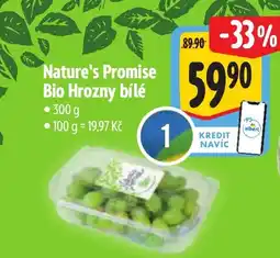 Albert Nature's Promise Bio Hrozny bílé nabídka