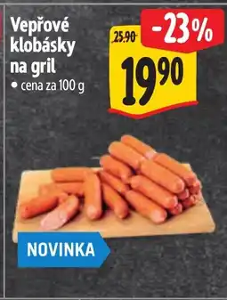 Albert Vepřové klobásky na gril nabídka