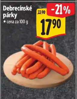 Albert Debrecínské párky nabídka