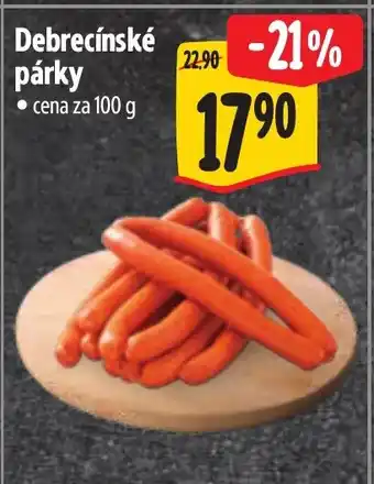 Albert Debrecínské párky nabídka