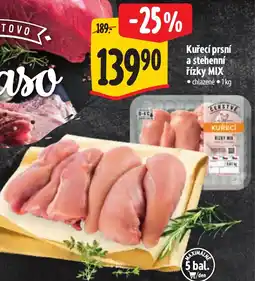 Albert Kuřecí prsní a stehenní řízky Mix nabídka