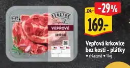 Albert Vepřová krkovice bez kosti - plátky nabídka