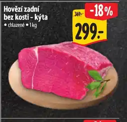 Albert Hovězí zadní bez kosti - kýta nabídka