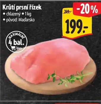 Albert Krůtí prsní řízek nabídka