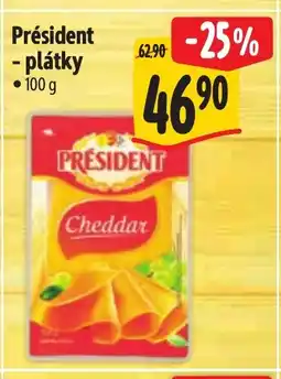 Albert Président - plátky nabídka