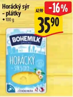 Albert Horácký sýr - plátky nabídka