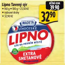 Albert MADETA Lipno Tavený sýr nabídka