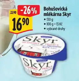 Albert Bohušovická mlékárna Skyr nabídka