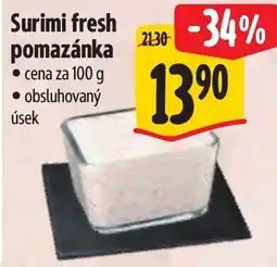 Albert Surimi fresh pomazánka nabídka