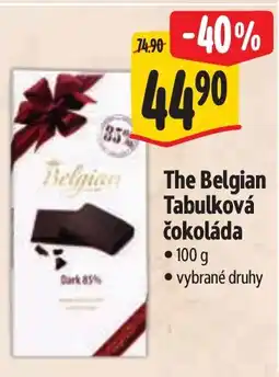 Albert The Belgian Tabulková čokoláda nabídka