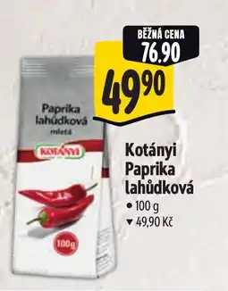 Albert KOTÁNYI Paprika lahůdková nabídka