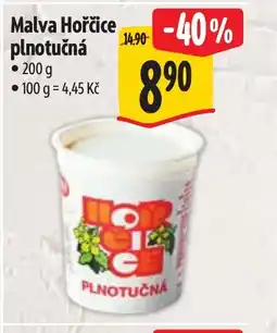 Albert Malva Hořčice plnotučná nabídka