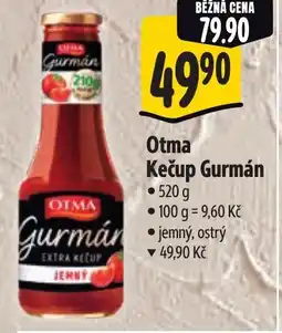 Albert OTMA Kečup Gurmán nabídka