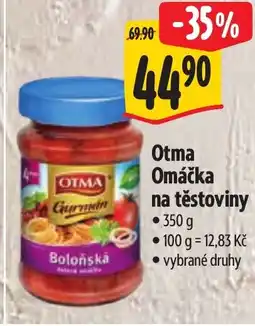 Albert OTMA Omáčka na těstoviny nabídka