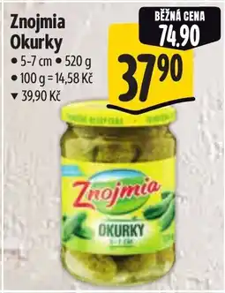 Albert Znojmia Okurky nabídka