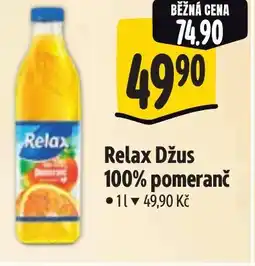 Albert Relax Džus 100% pomeranč nabídka