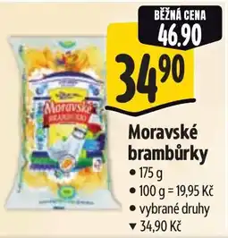 Albert Moravské brambůrky nabídka