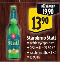 Albert Starobrno Štatl nabídka