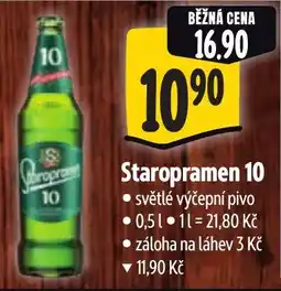 Albert Staropramen 10 nabídka