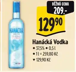Albert Hanácká Vodka nabídka