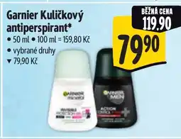 Albert GARNIER Kuličkový antiperspirant nabídka