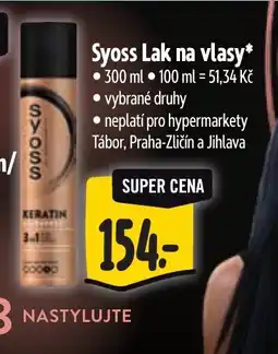 Albert Syoss Lak na vlasy nabídka