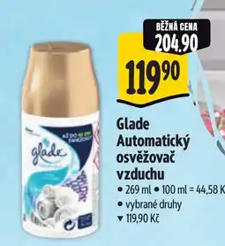 Albert GLADE Automatický osvěžovač vzduchu nabídka