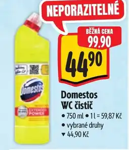 Albert DOMESTOS WC čistič nabídka