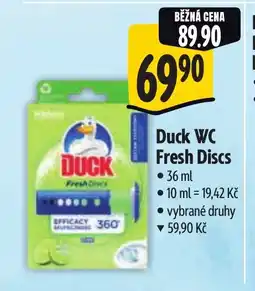 Albert Duck WC Fresh Discs nabídka