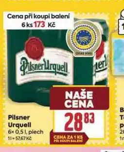 Billa Pivo pilsner urquell nabídka