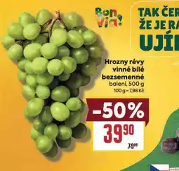 Billa Hrozny révy vonné bílé bezpeckové nabídka