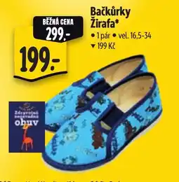 Albert Bačkůrky Žirafa nabídka