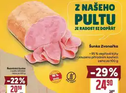 Billa Šunka zvonařka nabídka