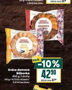 Billa Bábovka nabídka