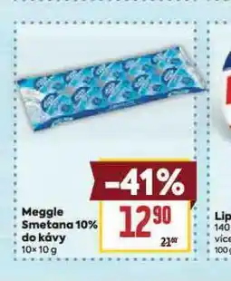 Billa Meggle smetana do kávy 10% nabídka