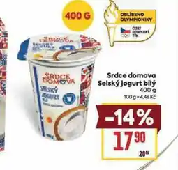 Billa Selský hogurt bílý nabídka