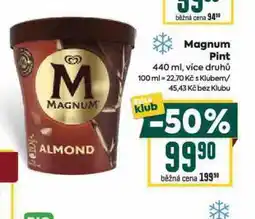 Billa Magnum pint nabídka