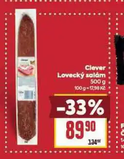 Billa Lovecký salám nabídka