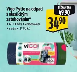 Albert Vigo Pytle na odpad s elastickým zatahováním nabídka