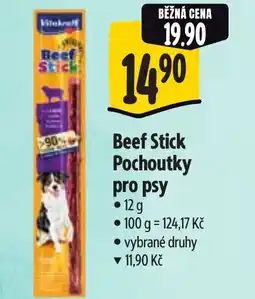 Albert Beef Stick Pochoutky pro psy nabídka