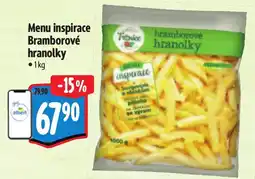 Albert Menu inspirace Bramborové hranolky nabídka
