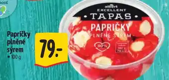 Albert Papričky plněné sýrem nabídka
