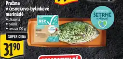 Albert Pražma v česnekovo-bylinkové marinádě nabídka