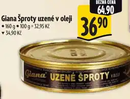 Albert Giana Šproty uzené v oleji nabídka