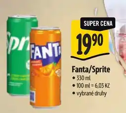 Albert Fanta/Sprite nabídka