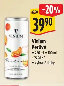 Albert Vinium Perlivé nabídka