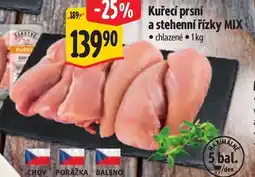 Albert Kuřecí prsní a stehenní řízky Mix nabídka