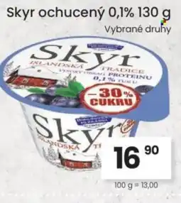 Kubík potraviny Skyr ochucený 0,1% nabídka