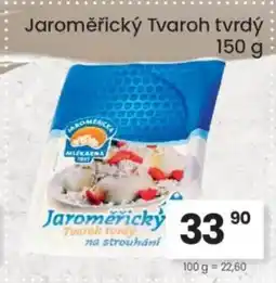 Kubík potraviny Jaroměřický Tvaroh tvrdý nabídka