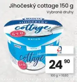 Kubík potraviny Jihočeský cottage nabídka